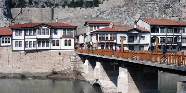 Março 2012 Amasya Turkey Amasya Uma Cidade Norte Turquia Localizada — Fotografia de Stock