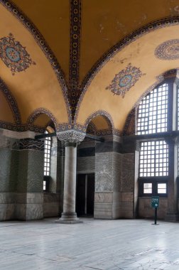 10 Mart 2010 İstanbul Ayasofya'nın İç.