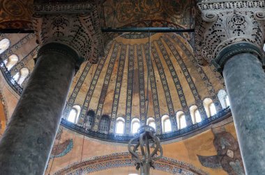 10 Mart 2010 İstanbul Ayasofya'nın İç.