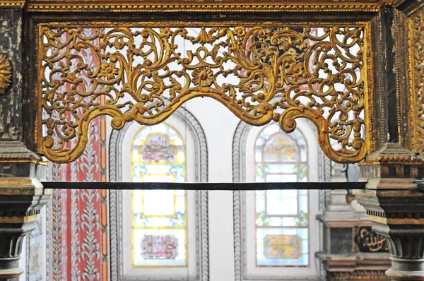 Décembre 2009 Istanbul Cette Mosquée Style Baroque Été Construite 176061 — Photo