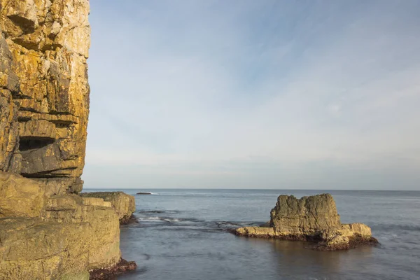 Spiaggia Rocciosa Sulla Costa Del Mar Nero Turchia — Foto Stock