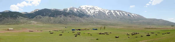 Mount Davraz Também Citado Como Mount Davras Uma Montanha Uma — Fotografia de Stock