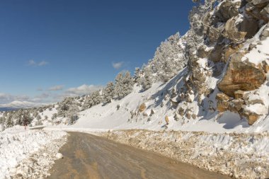 Denizli ili Nikfer ilçesindeki Denizli kayak merkezi.