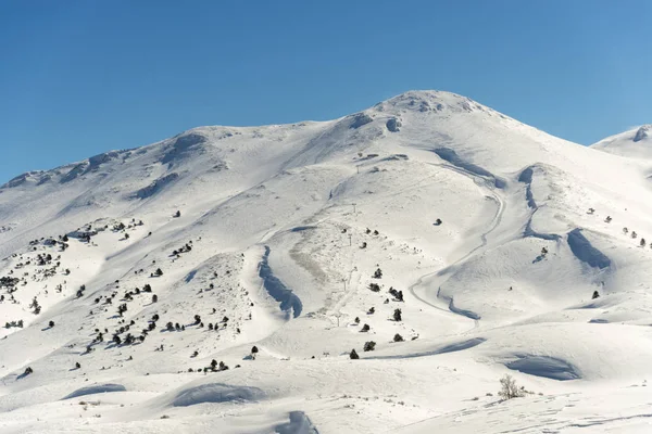 Het Skigebied Denizli Prefectuur Nikfer Provincie Denizli Van Turkije — Stockfoto