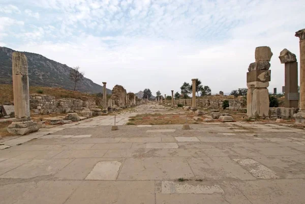 Ruínas Éfeso Selcuk Izmir Turquia — Fotografia de Stock