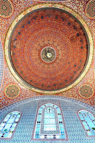 March 2010 Istanbul Topkapi Palace Harem Living Space Sultan Queen — стокове фото