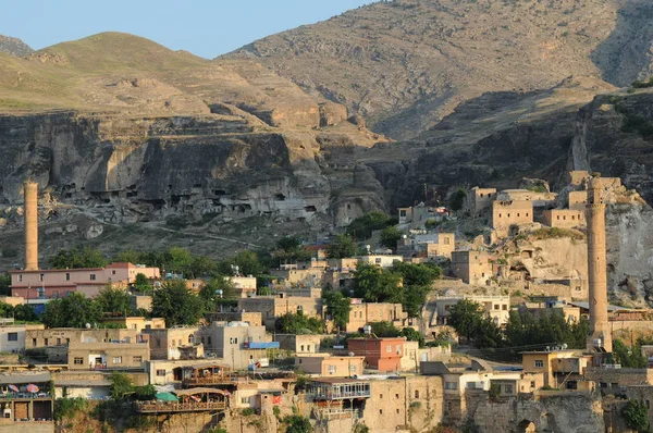 Hasankeyf 是土耳其东南部巴特曼省底格里斯河沿岸的一个古镇和地区 它被宣布为自然保护 — 图库照片