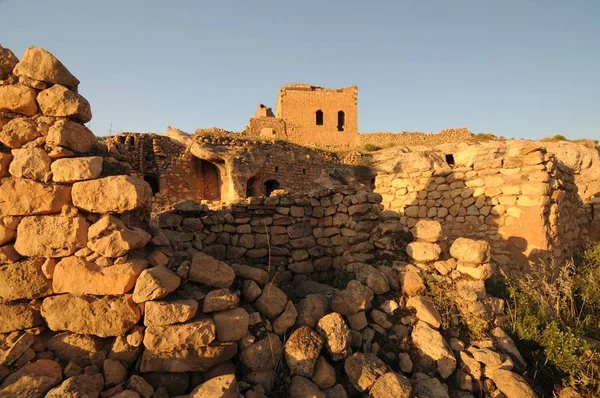 Hasankeyf Una Antigua Ciudad Distrito Situado Largo Del Río Tigris — Foto de Stock