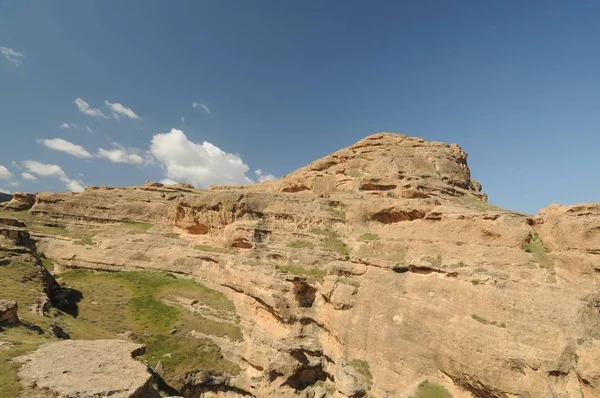 Hasankeyf Starověké Město Ležící Podél Řeky Tigris Provincii Batman Jihovýchodní — Stock fotografie