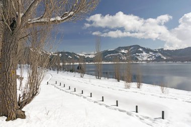 Gölcük Milli Park.In kış. Isparta,Türkiye