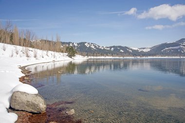 Gölcük Milli Park.In kış. Isparta,Türkiye