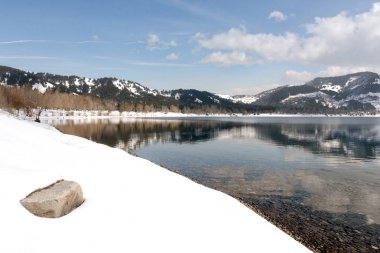 Gölcük Milli Park.In kış. Isparta,Türkiye