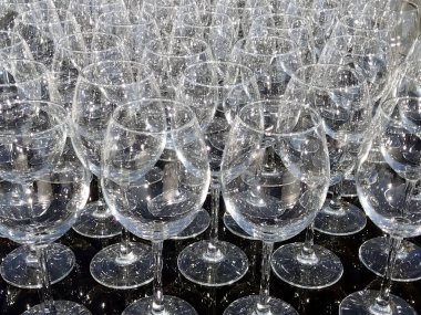 Müşteriye hizmet vermek için gözlük.