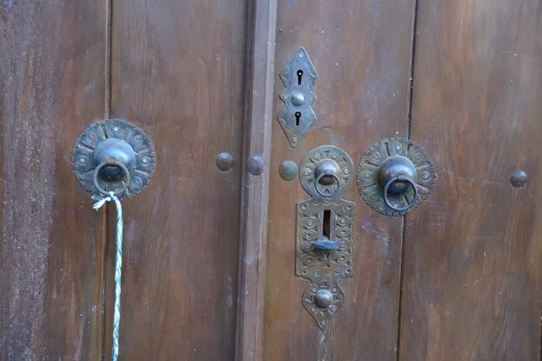 Традиційні Ручні Дверні Ручки Safranbolu Туреччина — стокове фото