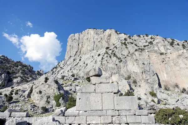 Zřícenina Kapikaja Isparta City Turecko — Stock fotografie