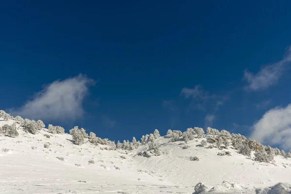 Montanhas Cobertas Por Neve Para Fundo — Fotografia de Stock