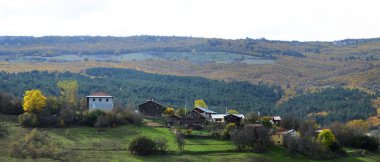 Kastamonu ili Kure Dağları Milli Parkı'nda Autmn.