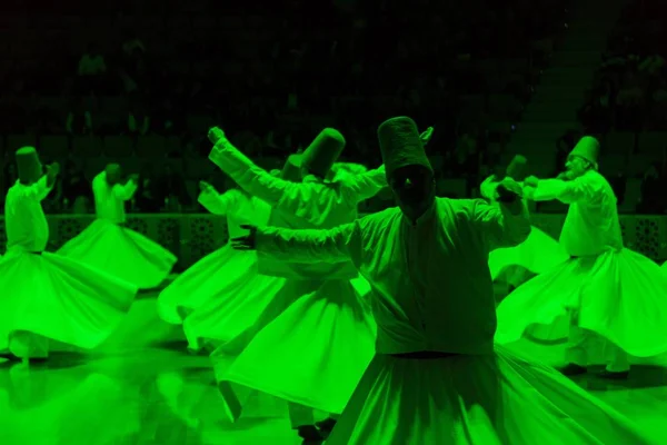 Maart 2015 Konya Turkije Sufi Wervelende Een Vorm Van Sama — Stockfoto