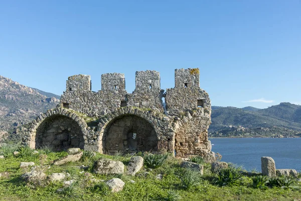 Lake Bafa Nature Park is a lake and a nature reserve situated in southwestern Turkey, part of it within the boundaries of Milas district of Mugla province.