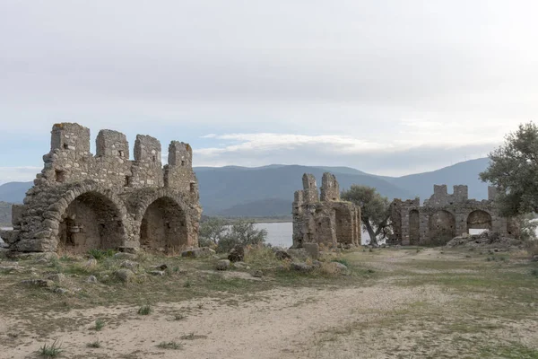 Het Natuur Park Bafa Lake Vindt Plaats Binnen Grenzen Van — Stockfoto