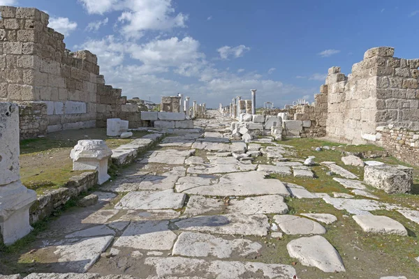 Janeiro 2015 Denizli Laodiceia Estava Localizada Nas Regiões Helenísticas Cária — Fotografia de Stock