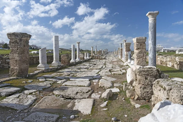 Gennaio 2015 Denizli Laodiceia Trovava Nelle Regioni Ellenistiche Della Caria Fotografia Stock