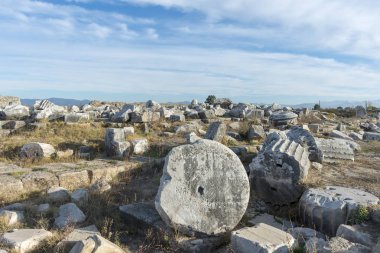 Efes'in 19 km ve Milet'in 24 km'si bulunan Meander'deki Magnesia antik kenti, bölgeyi kesen ana bir yol üzerinde yer almaktadır. Magnesia Lethacus Nehri kıyısında yer almaktadır, Meander Nehri'nin küçük bir kolu fro