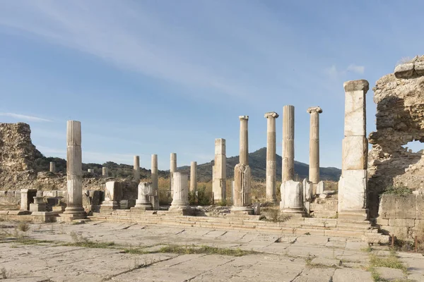 Αρχαία Περιοχή Της Μαγνησία Στο Μέδρος Που Βρίσκεται Χιλιόμετρα Εφέσου — Φωτογραφία Αρχείου