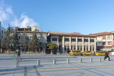 11 Şubat 2019 Konya Türkiye.Mevlana Celaleddin Rumi Camii insanlığa umut ve ilham veren bir Anadolu kutsal insanıydı. 1207 yılında Afganistan'da (veya Wakhsh, prese köyünde) bugün Balkh, Horasan şehrinde doğdu.