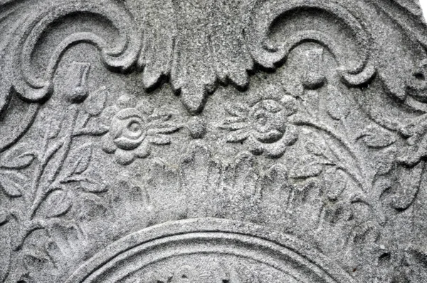 Tomb Stones Were Remain Ottoman Era Each Made Marble Engraved — Stock Photo, Image