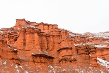 Erzurum'un Narman ilçesindeki Narman Peri Bacaları