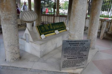 12 Nisan 2013 Akşehir Konya,Türkiye. Nasreddin Hoca Türkiye'nin (ve belki de İslam'ın tüm) en tanınmış düzenbazıdır. Onun efsanevi zekâ ve droll hile muhtemelen kahramanlıkları ve tarihsel bir imam ın sözleri dayalı