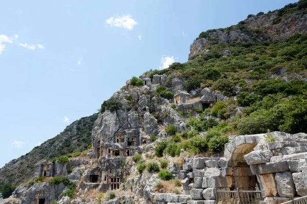 Ancient Myra Ruins Demre Antalya — Fotografia de Stock