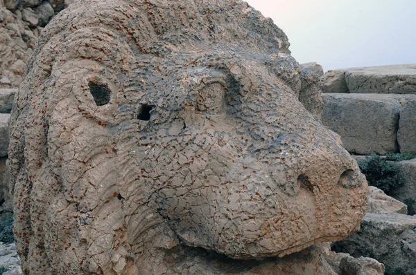 Monte Nemrut Uma Montanha 134 Metros Altura Sudeste Turquia Notável — Fotografia de Stock