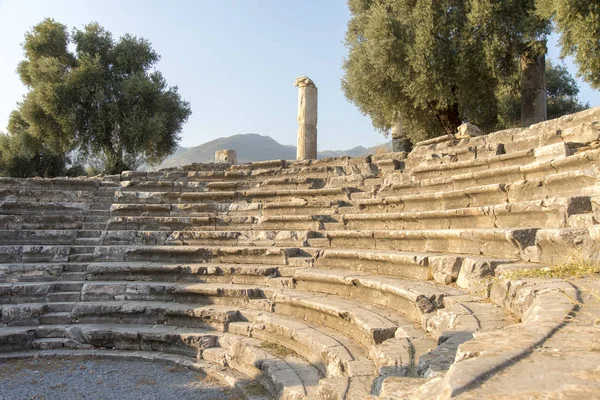 Ancient Nysa on the Maeander is a true gem of Caria hidden in the deep valleys of the Aegean. An important Carian centre, the ancient city was located in the north of the region, 50 kilometres east of the Ionian city of Ephesus. Today, it is a well-p