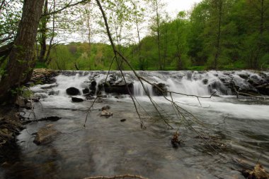 Türkiye ile Bulgaristan sınırı arasındaki Rezve Nehri.