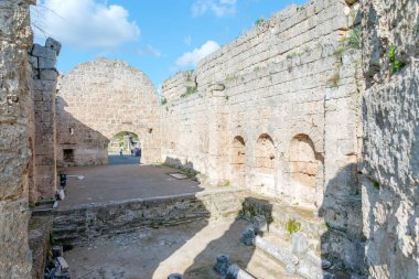 Antik Perge Kenti harabeleri,Antalya,Türkiye