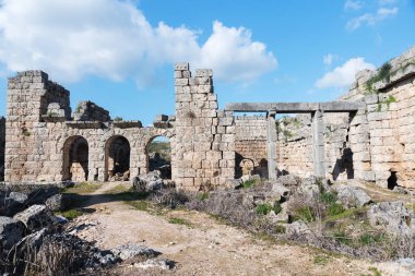 Antik Perge Kenti harabeleri,Antalya,Türkiye