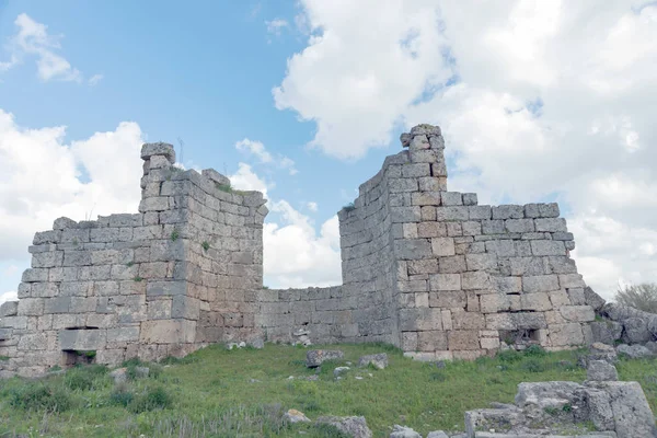 Ruinas Antigua Ciudad Perge Antalia Turquía — Foto de Stock