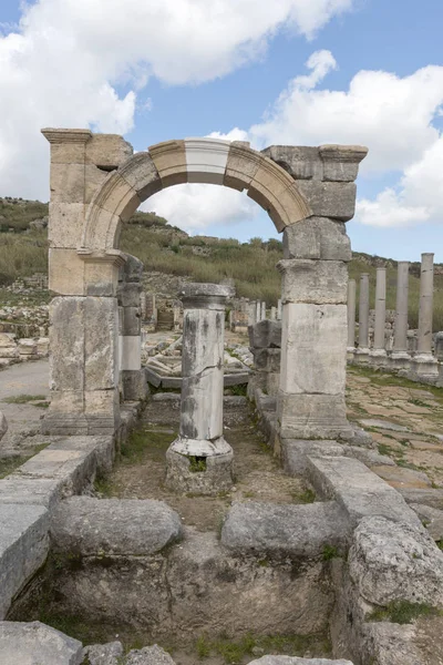 Ancient Perge City Ruínas Antalya Turquia — Fotografia de Stock