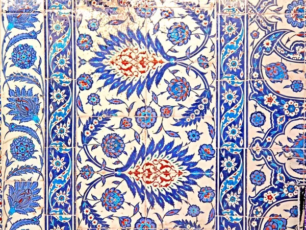 Los Azulejos Iznik Época Otomana — Foto de Stock