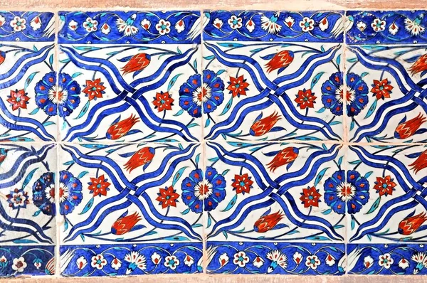 Los Azulejos Iznik Época Otomana — Foto de Stock