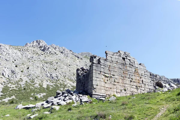 Maio 2013 Isparta Sagalassos Ruínas Sítio Arqueológico Sudoeste Turquia Isparta — Fotografia de Stock