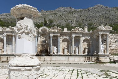 4 Mayıs 2013 Isparta.Sagalassos harabeleri, Isparta'nın güneybatısında, Isparta'da bulunan bir arkeolojik sit alanıdır.. 