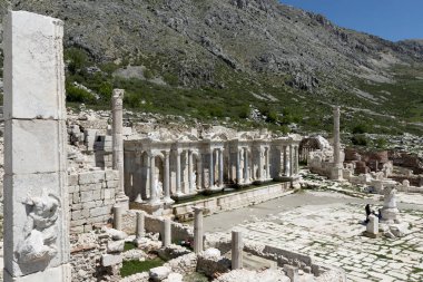 4 Mayıs 2013 Isparta.Sagalassos harabeleri, Isparta'nın güneybatısında, Isparta'da bulunan bir arkeolojik sit alanıdır.. 