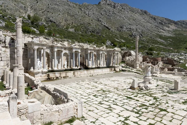 Mayo 2013 Isparta Sagalassos Ruinas Sitio Arqueológico Suroeste Turquía Isparta — Foto de Stock