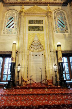 Mayıs 10,2010 Sultanahmet Camii iç. Fayans ve grafik şaşırtıcı.