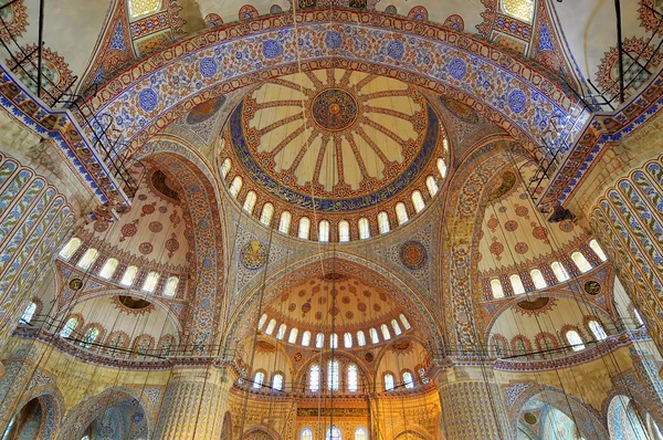 Mayo 2010 Interior Mezquita Azul Azulejos Gráficos Son Increíbles — Foto de Stock
