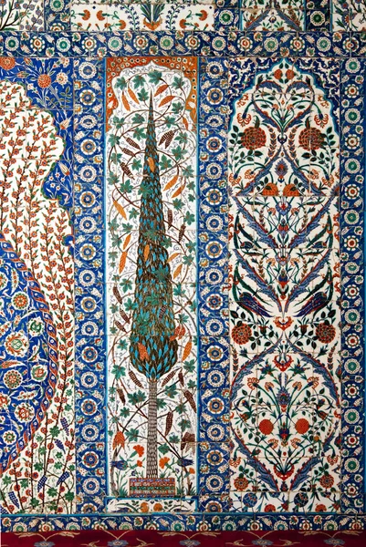 Травня 2010 Стамбул Блакитна Мечеть Інтер Єру Плитки Графіки Дивовижні — стокове фото