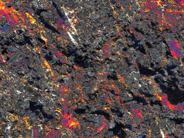 Doğal taşın filtre efektli dokusu.